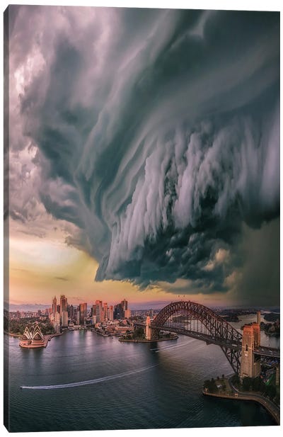Sydney Wedge Canvas Art Print - New South Wales Art