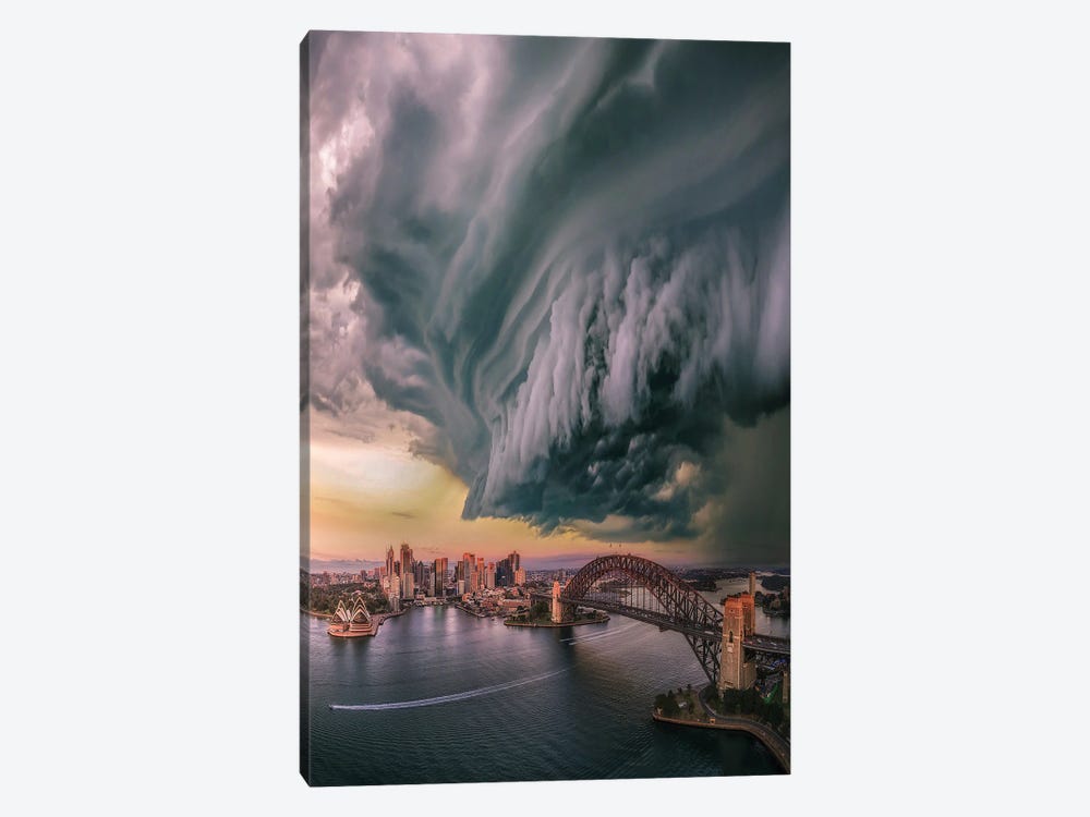 Sydney Wedge by Brent Shavnore 1-piece Canvas Artwork