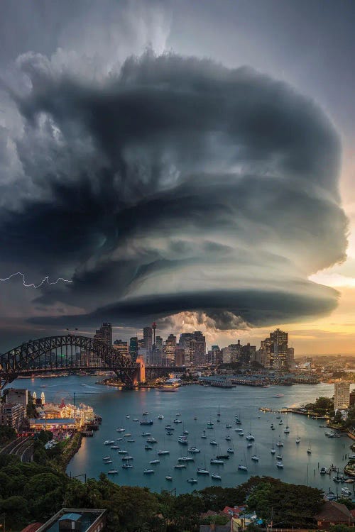 Sydney Supercell by Brent Shavnore wall art