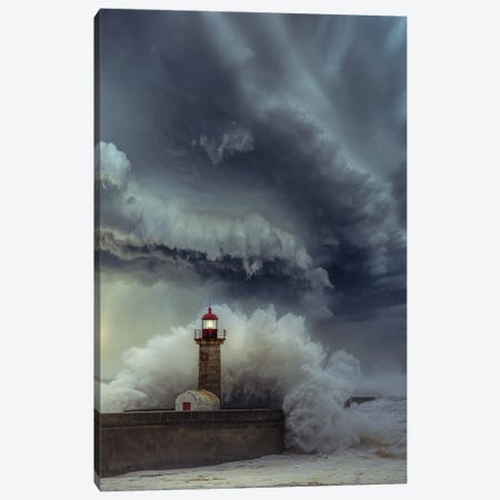 Lighthouse Chaos Canvas Print #BSV54} by Brent Shavnore Canvas Wall Art