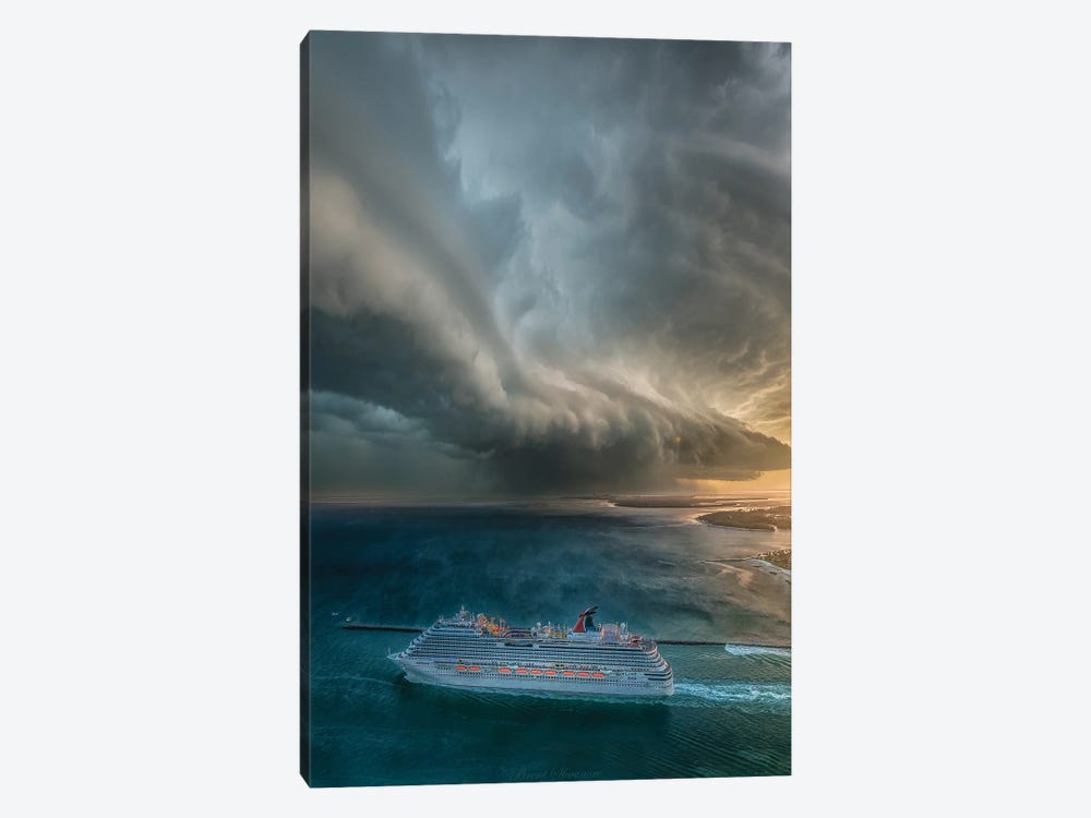Cruise To Nowhere by Brent Shavnore 1-piece Canvas Print