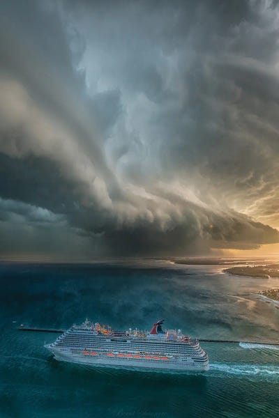 Aerial Beaches: Cruise To Nowhere by Brent Shavnore