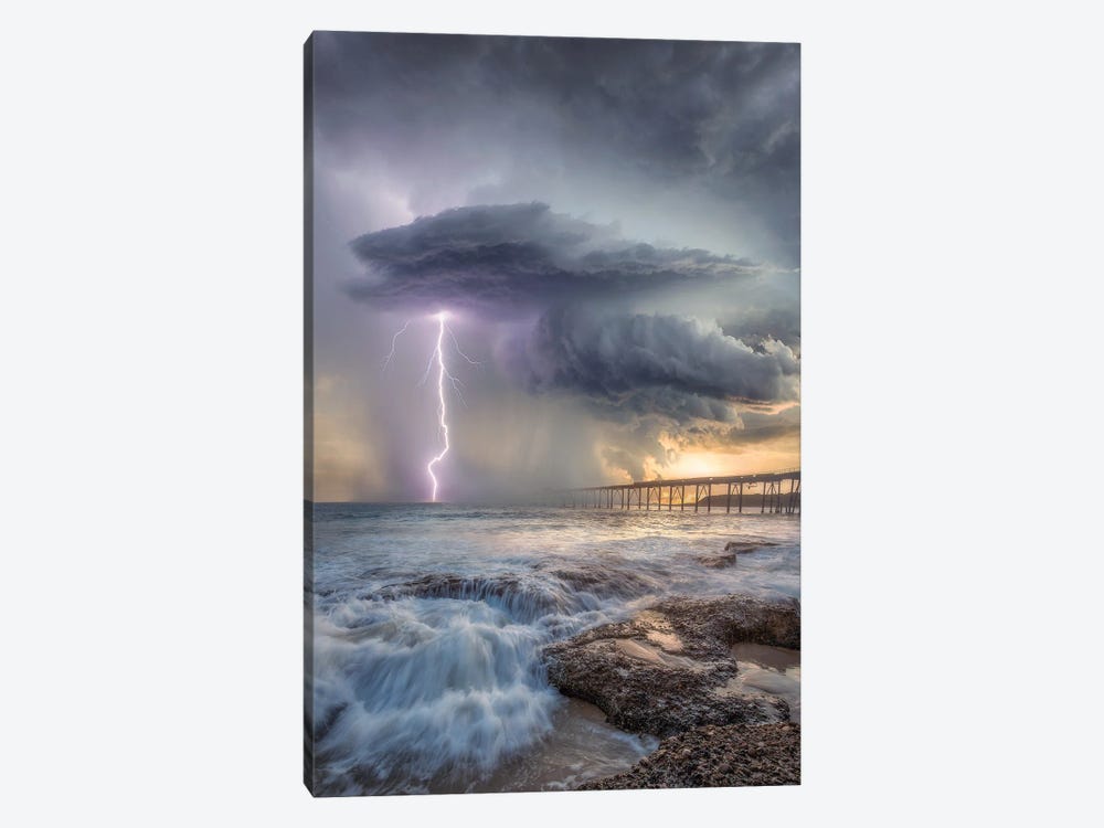 Power Of Catherine Hill Bay by Brent Shavnore 1-piece Canvas Print