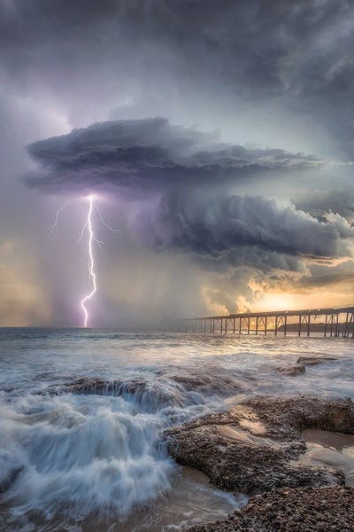 Rocky Beaches: Power Of Catherine Hill Bay by Brent Shavnore
