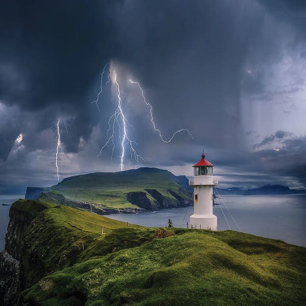 Brent Shavnore: Lighthouse Cliff Chaos by Brent Shavnore