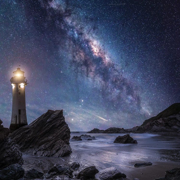 Milkyway Rocks by Brent Shavnore wall art