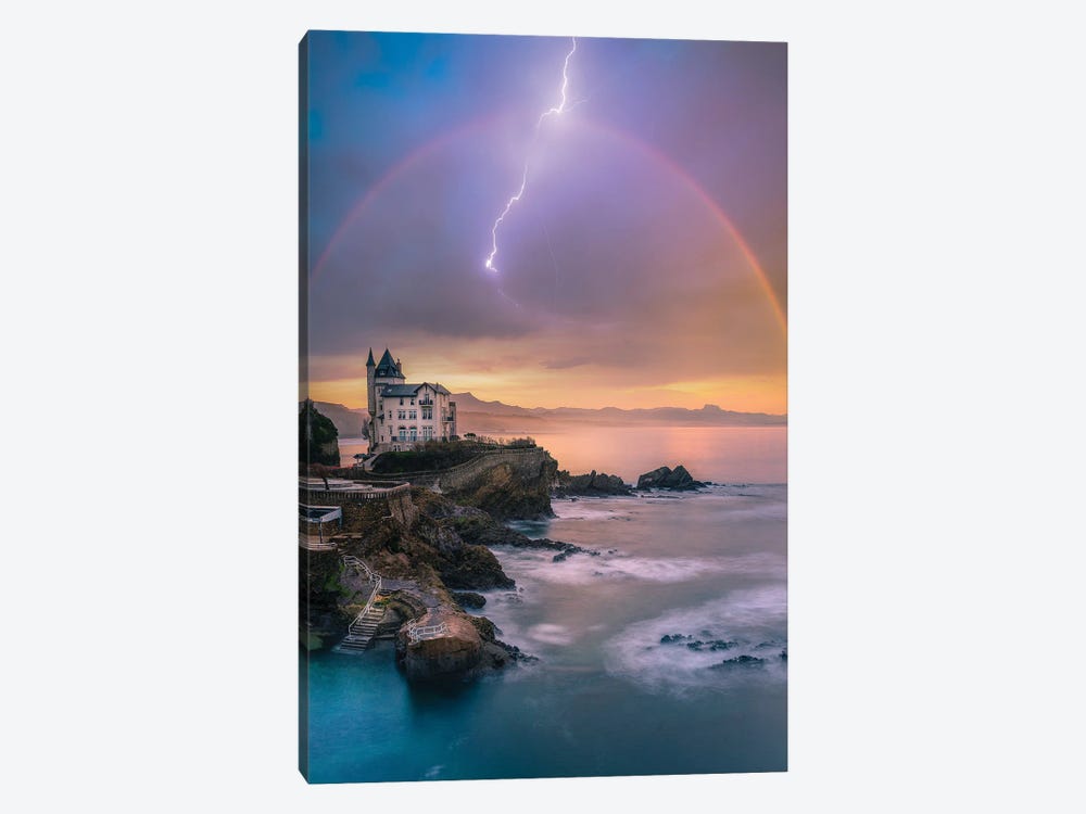 Biarritz Tranquility by Brent Shavnore 1-piece Canvas Art