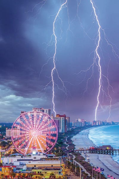 South Carolina: Myrtle Beach Lights by Brent Shavnore