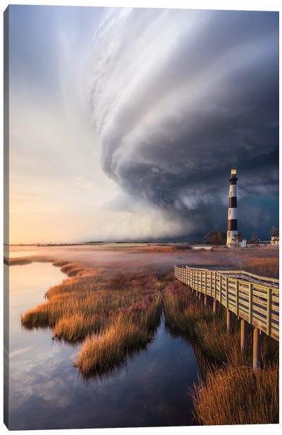OuterBanx SuperCell Canvas Art Print - Lighthouse Art