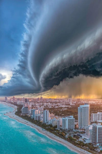Miami Shelf Shelf Cloud 2.0 by Brent Shavnore acrylic art print