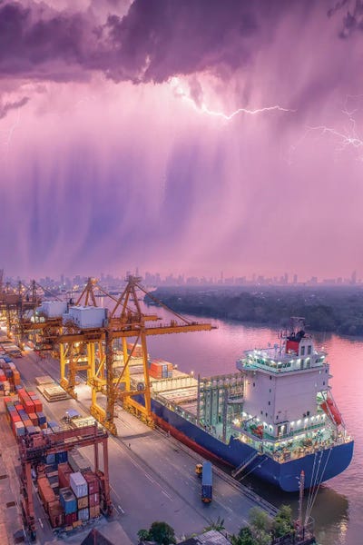 New Orleans: New Orleans Downpour by Brent Shavnore