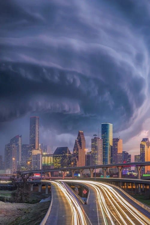 Houston Hurricane Laura by Brent Shavnore wall art
