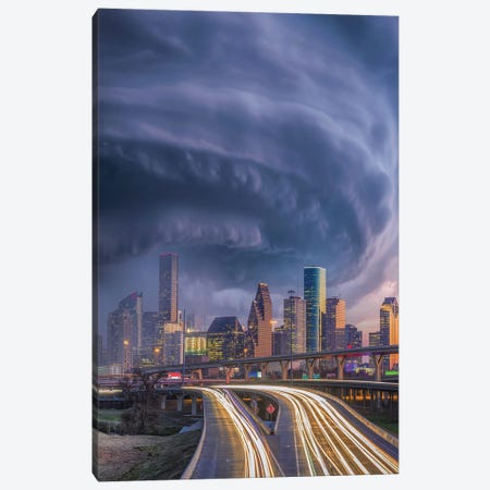 Houston Hurricane Laura Canvas Print #BSV85} by Brent Shavnore Canvas Print