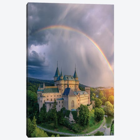 Slovakia Castle Brilliance Canvas Print #BSV8} by Brent Shavnore Canvas Art