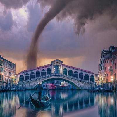 Italy Twist by Brent Shavnore framed wall art