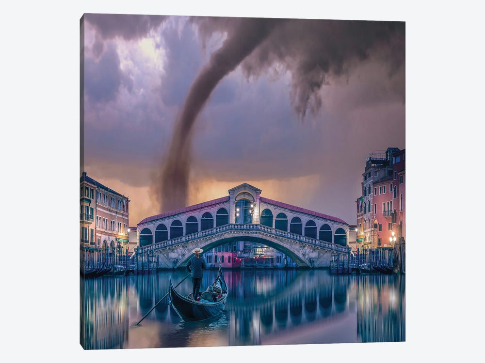 Italy Twist by Brent Shavnore 1-piece Canvas Print