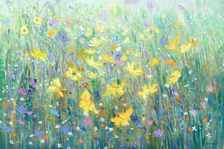 Campo De Flores XI by Benito Salmeron wall art