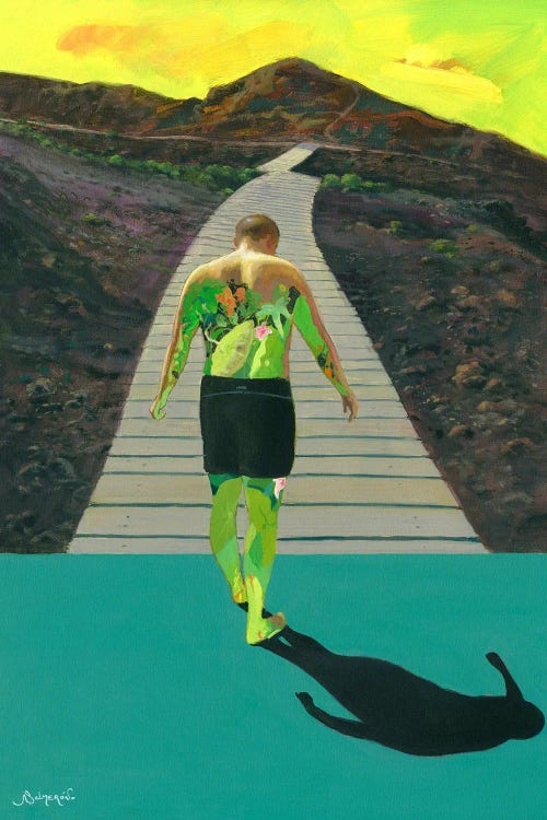 Conceptual III by Benito Salmeron wall art