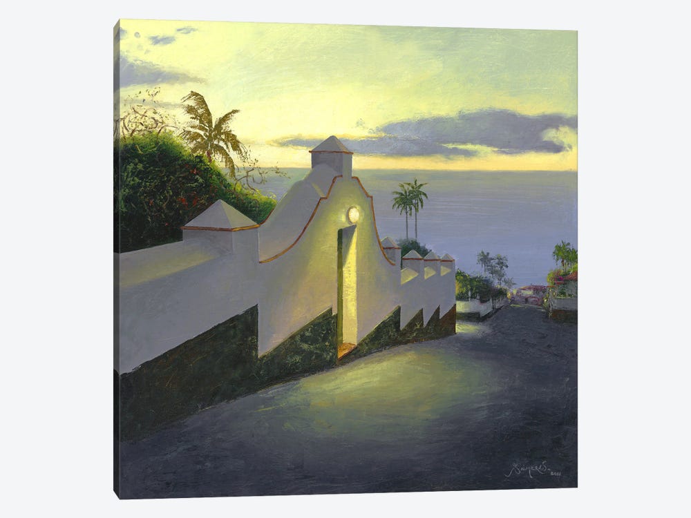 Cuesta De La Villa -Tenerife by Benito Salmeron 1-piece Canvas Artwork