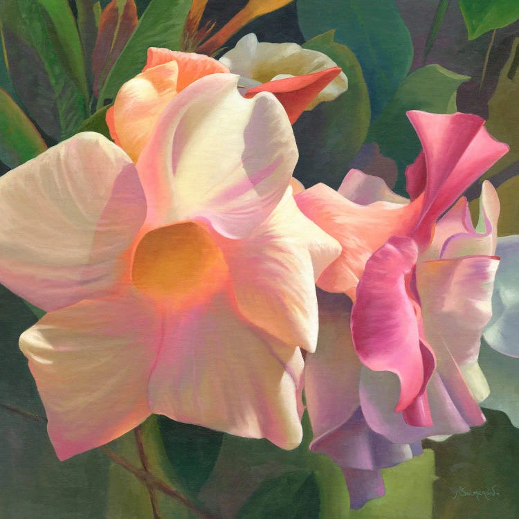 Flor I by Benito Salmeron wall art