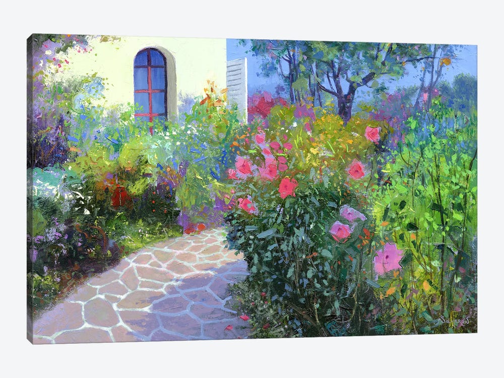 Jardin I by Benito Salmeron 1-piece Canvas Wall Art