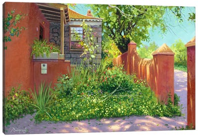 Jardin II Canvas Art Print - Benito Salmeron