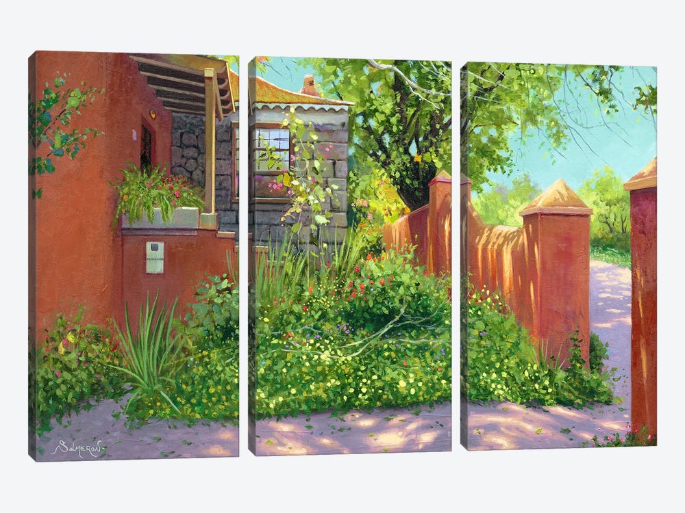 Jardin II by Benito Salmeron 3-piece Art Print