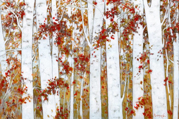 Arboles II by Benito Salmeron wall art