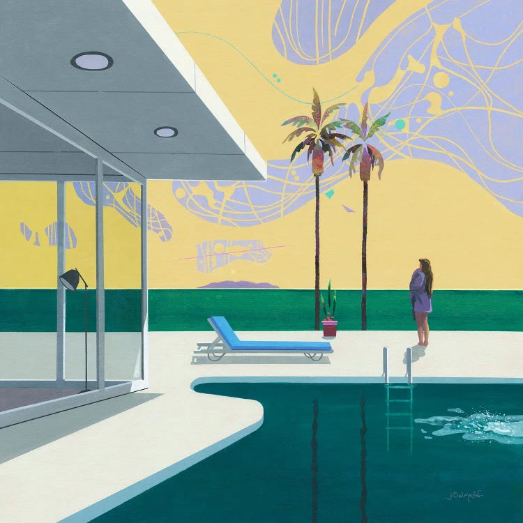 Relax I by Benito Salmeron wall art