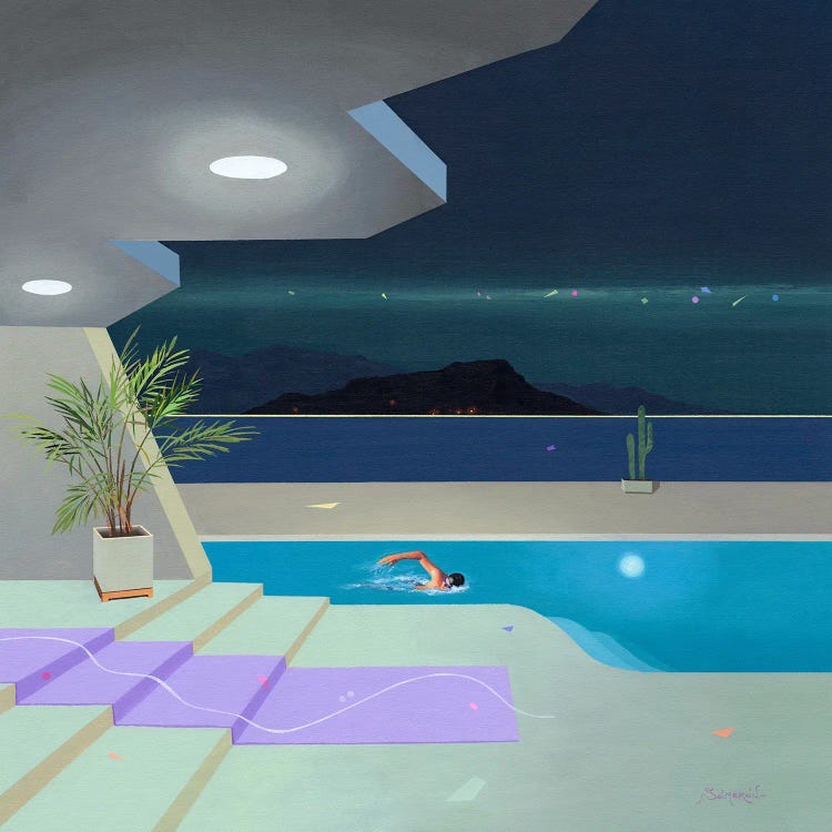 Relax V by Benito Salmeron wall art