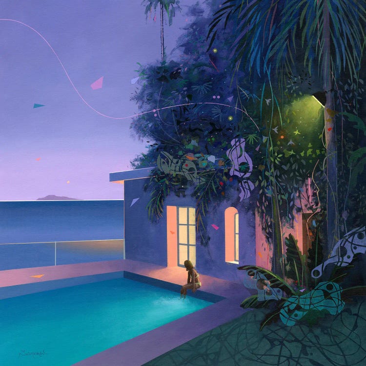 Relax VI by Benito Salmeron wall art
