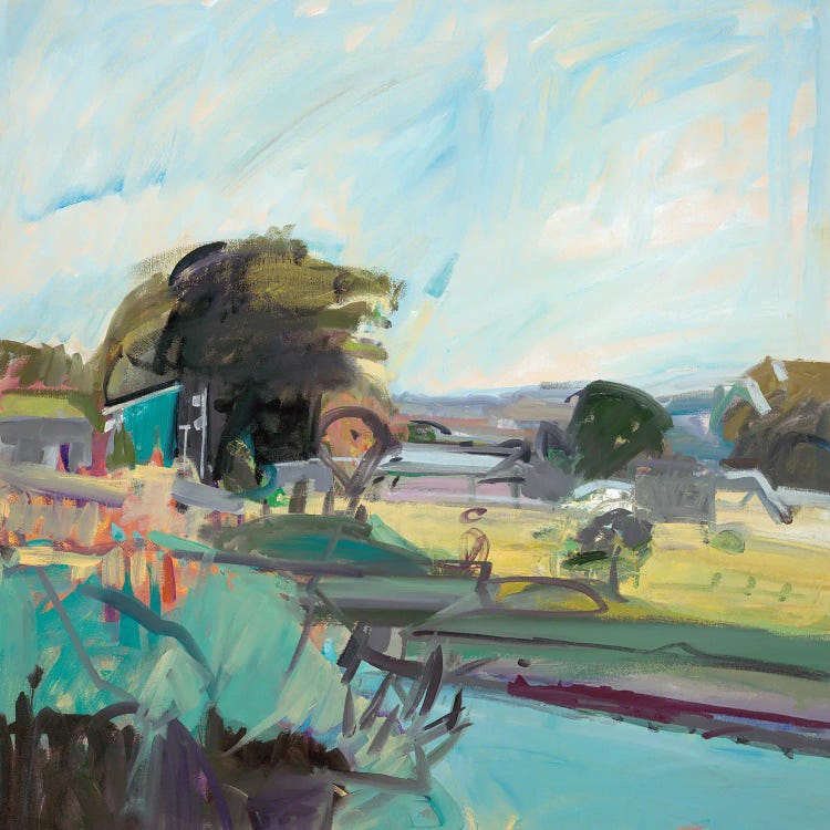 Summer Marsh Industry by Betsy Kendall Studio wall art