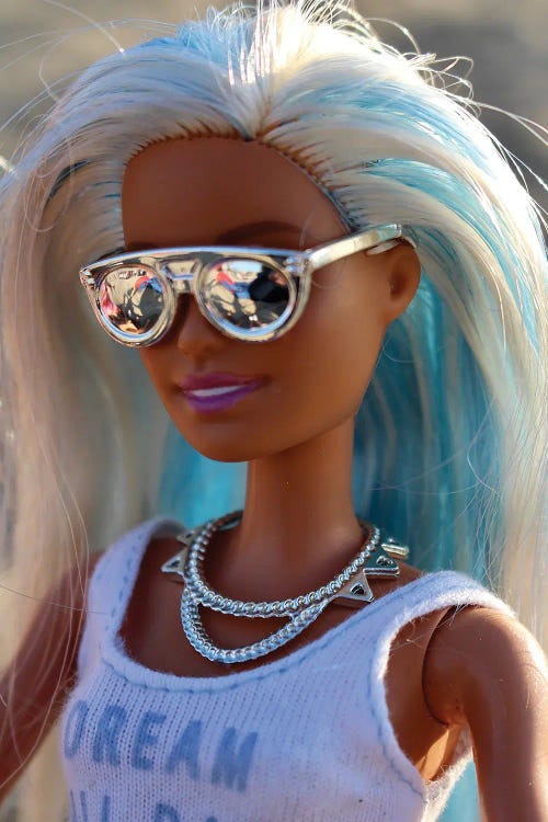 Dream Barbie Blue Hair Don't Care