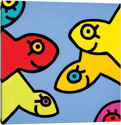 Little Fish I Canvas Art Print