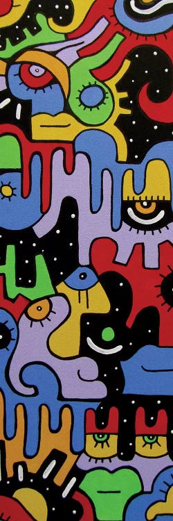People by Billy The Artist wall art