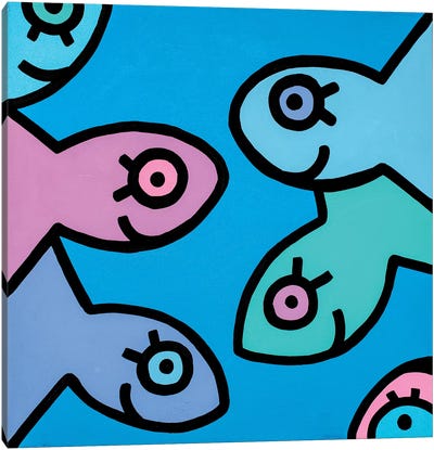 Little Fish II Canvas Art Print