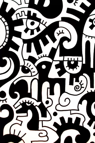 Abstract: Thinking by Billy The Artist