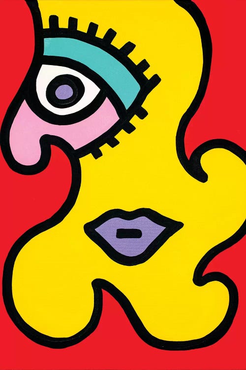 Scarlett by Billy The Artist wall art