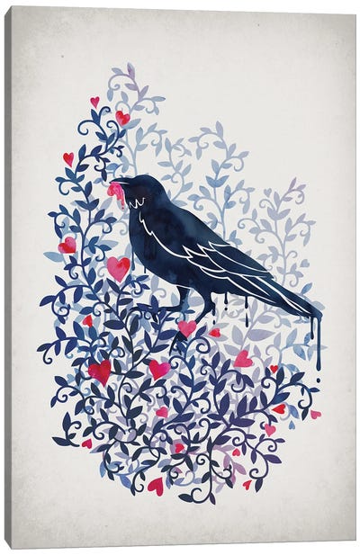 Melt With You Canvas Art Print - Crow Art