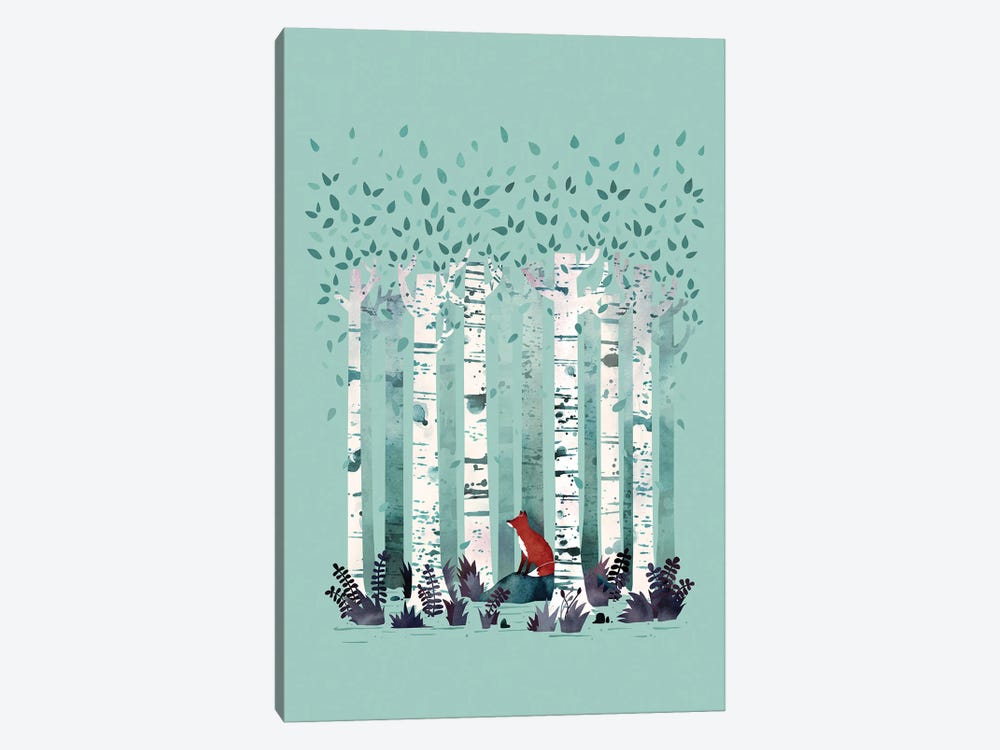 The Birches by Michelle Li Bothe 1-piece Canvas Print