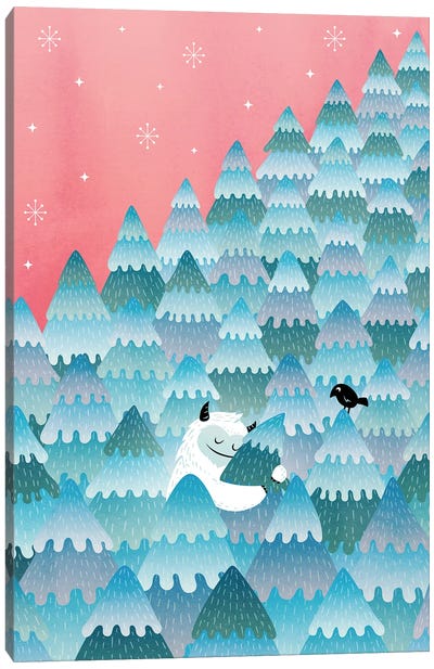 Tree Hugger Canvas Art Print - Michelle Li Bothe