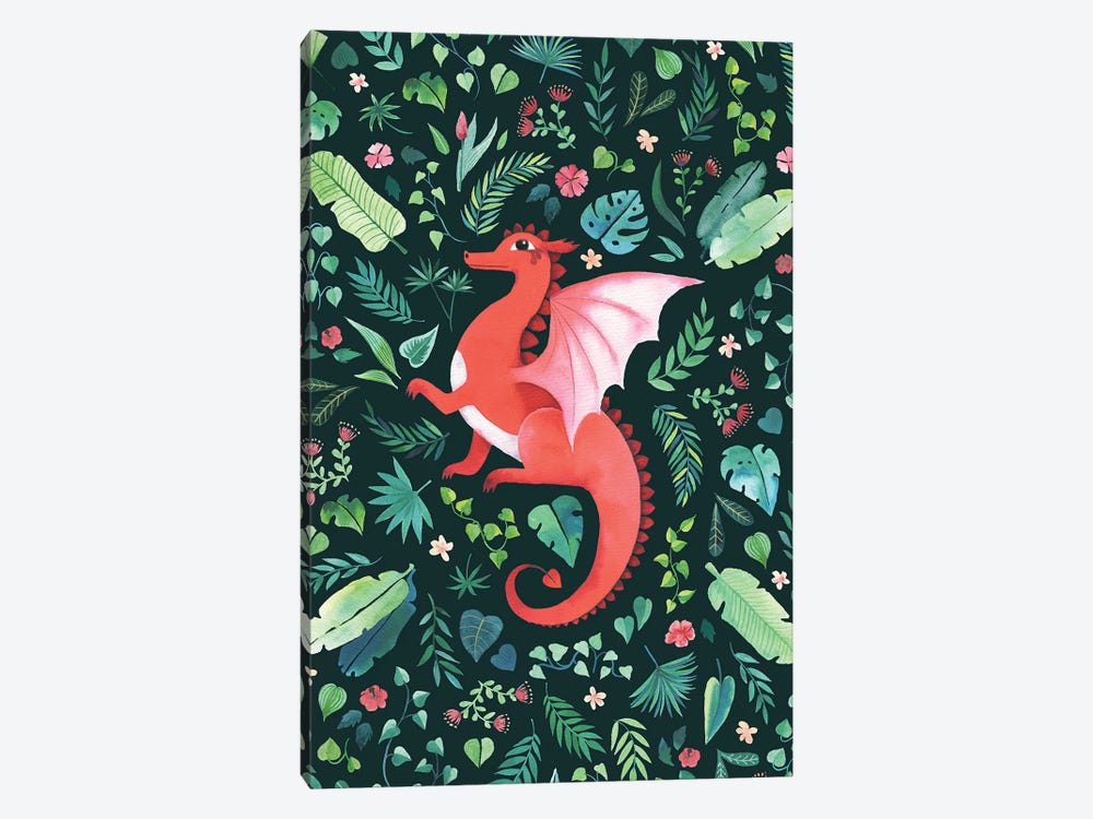 Tropical Dragon by Michelle Li Bothe 1-piece Art Print
