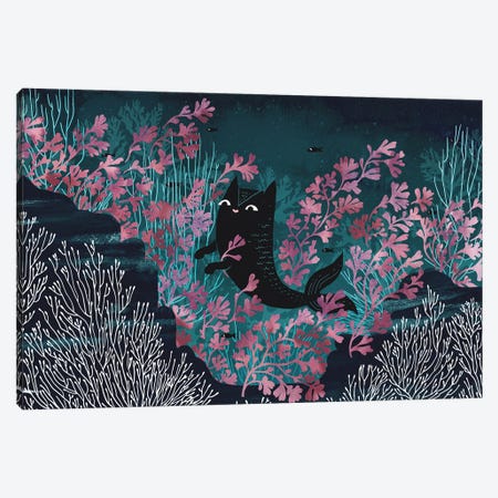 Undersea Canvas Print #BTE59} by Michelle Li Bothe Canvas Art Print