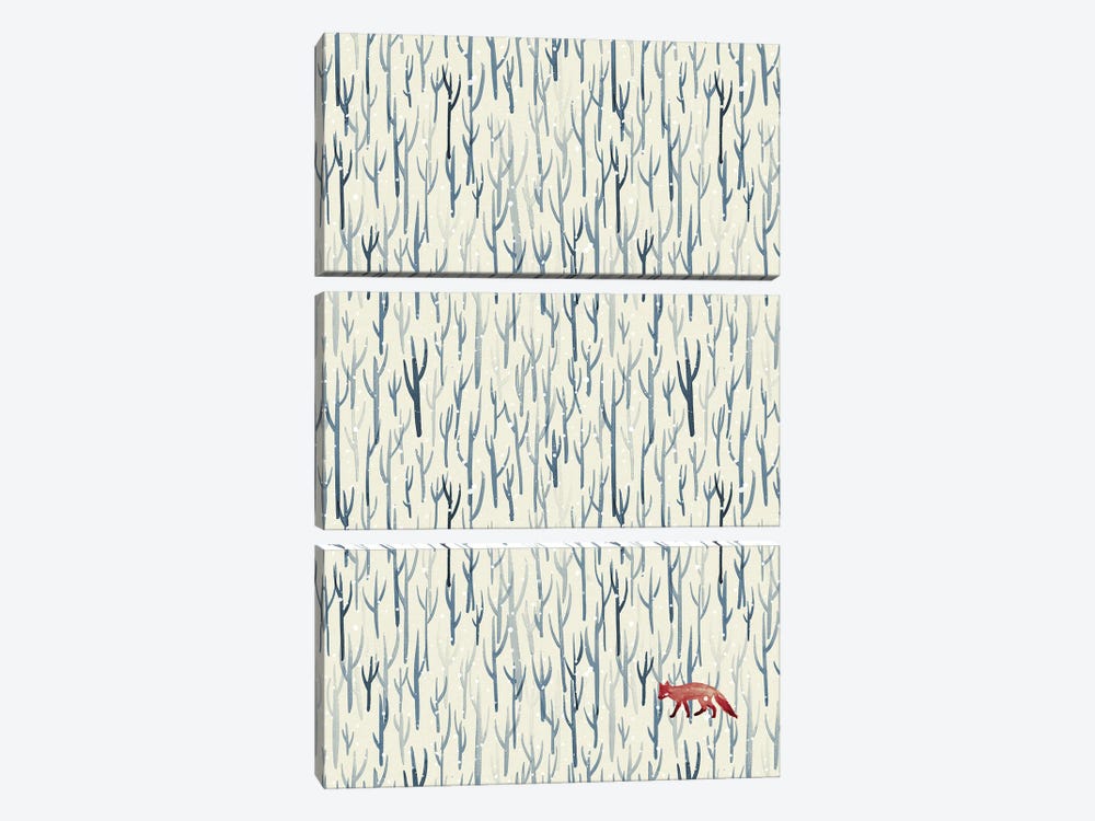 Winter Wood by Michelle Li Bothe 3-piece Canvas Art Print
