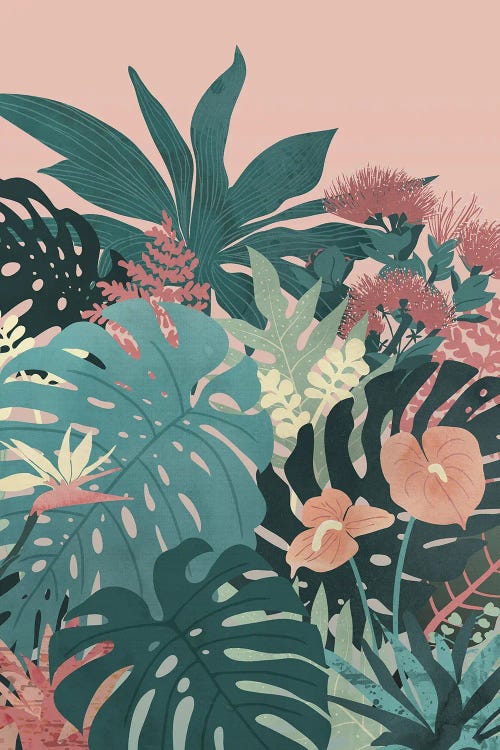 Tropical Tendencies In Pastel