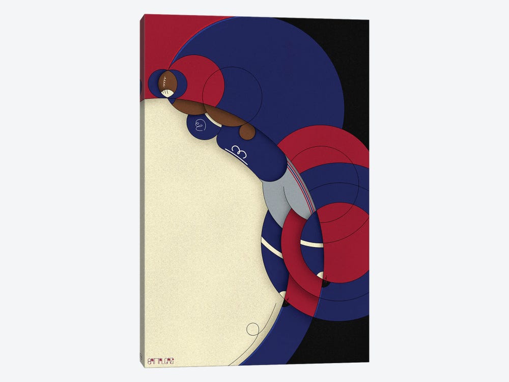 Odell by John Battalgazi 1-piece Art Print