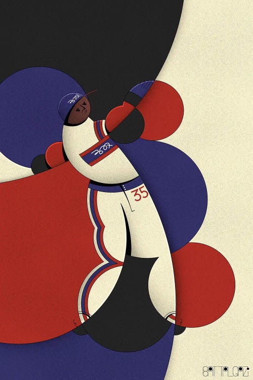 Big Hurt by John Battalgazi wall art