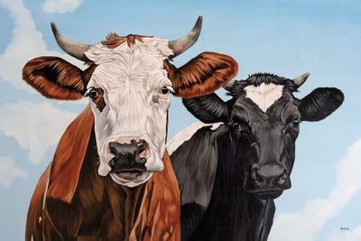 Ginger And Bessie by Clara Bastian acrylic art print