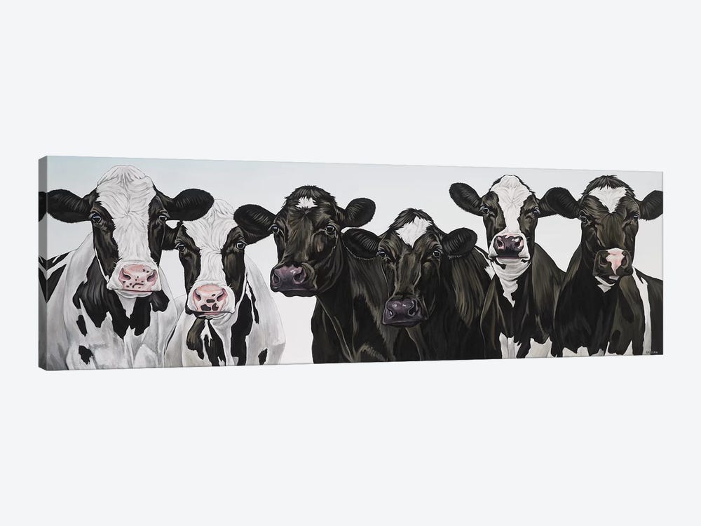 Herd Of Cows by Clara Bastian 1-piece Canvas Art Print