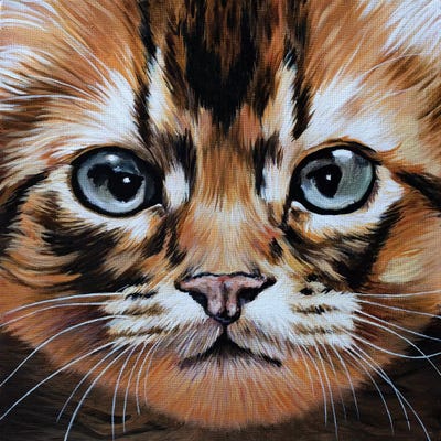 Missy by Clara Bastian acrylic art print